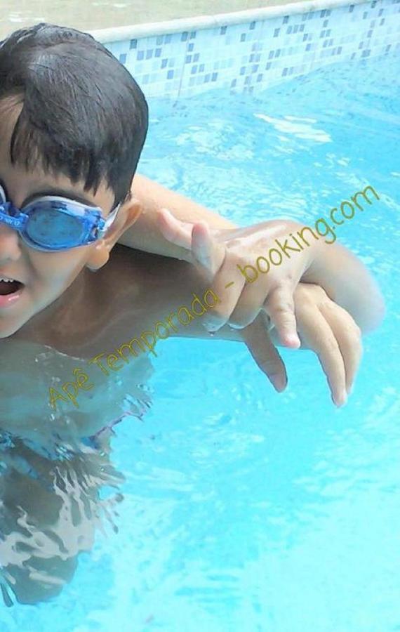 Ape Temporada Praia Grande Sp Completo Com Piscina, Churrasqueira, Estacionamento Exteriér fotografie