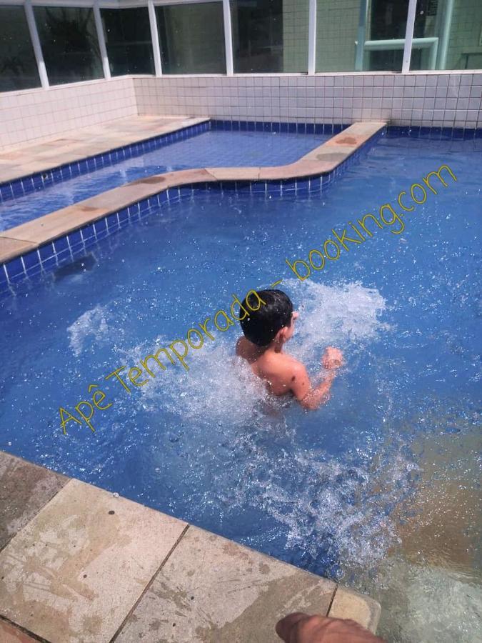 Ape Temporada Praia Grande Sp Completo Com Piscina, Churrasqueira, Estacionamento Exteriér fotografie