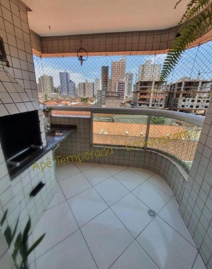 Ape Temporada Praia Grande Sp Completo Com Piscina, Churrasqueira, Estacionamento Exteriér fotografie