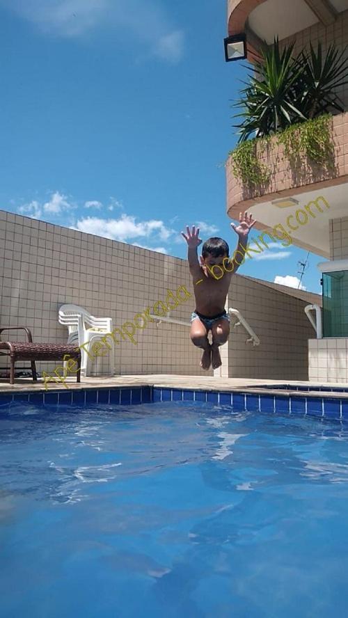 Ape Temporada Praia Grande Sp Completo Com Piscina, Churrasqueira, Estacionamento Exteriér fotografie